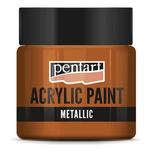 Pentart Akrylová barva metalická PENTART 50 ml ANTICKÁ BRONZOVÁ