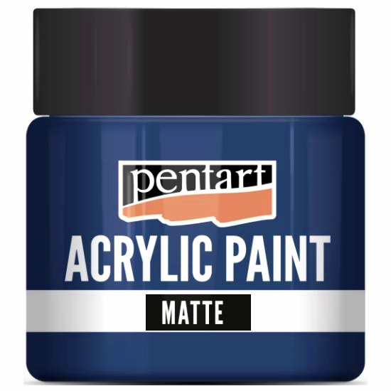 Pentart Akrylová barva matná PENTART 50 ml INDIGO MODRÁ