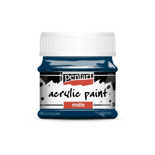 Pentart Akrylová barva matná PENTART 50 ml INDIGO MODRÁ