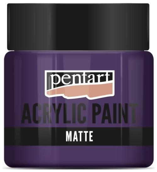 Pentart Akrylová barva matná PENTART 50 ml AMETYSTOVÁ