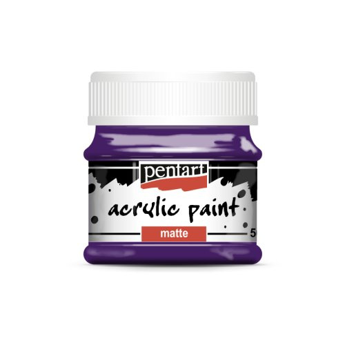 Pentart Akrylová barva matná PENTART 50 ml AMETYSTOVÁ