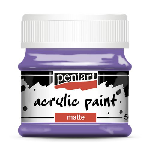Pentart Akrylová barva matná PENTART 50 ml FIALOVÁ