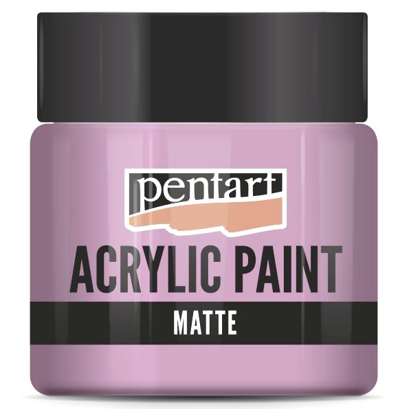 Pentart Akrylová barva matná PENTART 50 ml MALINOVÁ