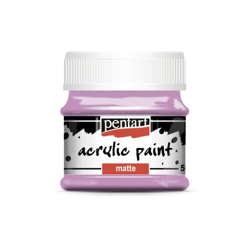 Pentart Akrylová barva matná PENTART 50 ml MALINOVÁ