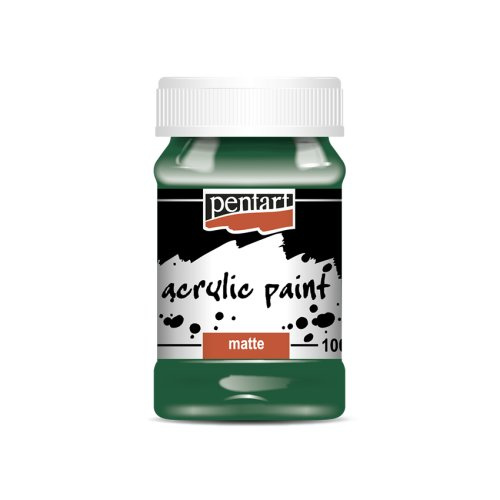 Pentart Akrylová barva matná PENTART 100 ml ZELENÁ BOROVICE