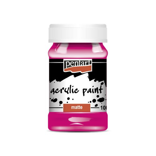 Pentart Akrylová barva matná PENTART 100 ml MAGENTA