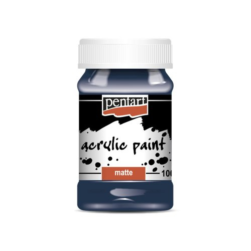 Pentart Akrylová barva matná PENTART 100 ml INDIGO MODRÁ