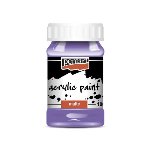 Pentart Akrylová barva matná PENTART 100 ml FIALOVÁ