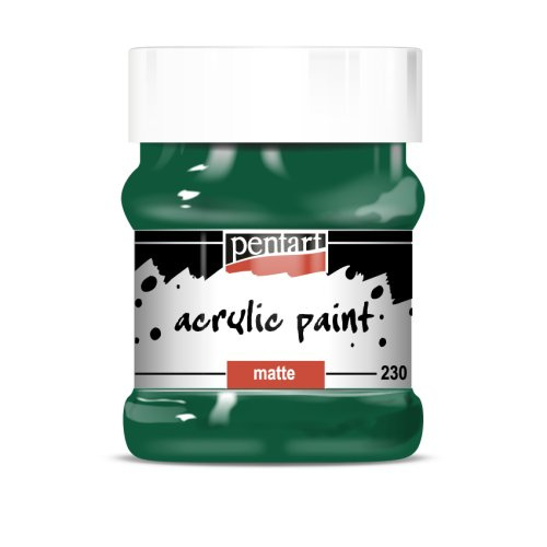 Pentart Akrylová barva matná PENTART 230 ml ZELENÁ BOROVICE