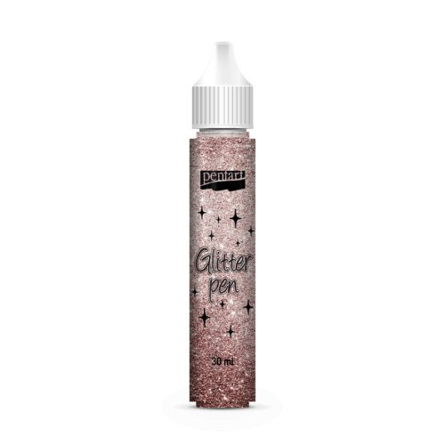 Pentart Glitrový pen PENTART 30 ml MOSAZ