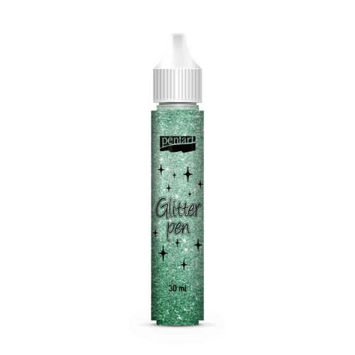 Pentart Glitrový pen PENTART 30 ml TMAVĚ ZELENÁ