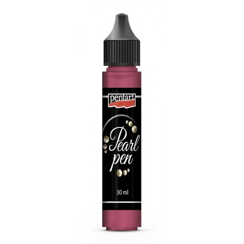 Pentart Tekutá perla PENTART 30 ml MAKOVÁ ČERVENÁ