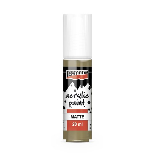 Pentart Akrylová barva matná PENTART 20 ml FALCON HNĚDÁ