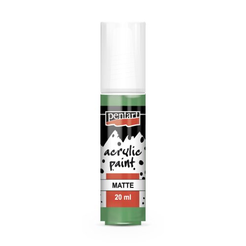 Pentart Akrylová barva matná PENTART 20 ml PAPOUŠEK ZELENÁ