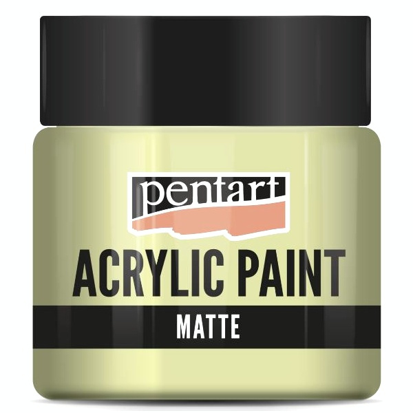 Pentart Akrylová barva matná PENTART 50 ml VINTAGE ŽLUTÁ