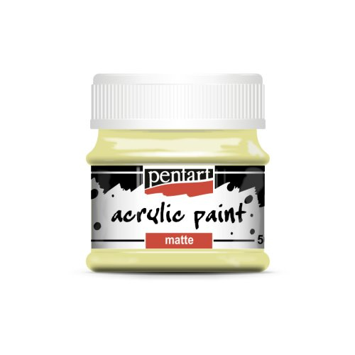 Pentart Akrylová barva matná PENTART 50 ml VINTAGE ŽLUTÁ