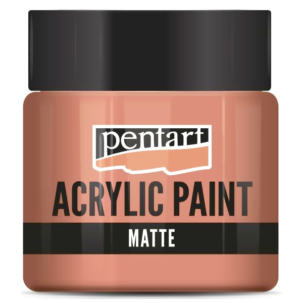 Pentart Akrylová barva matná PENTART 50 ml KORÁLOVÁ