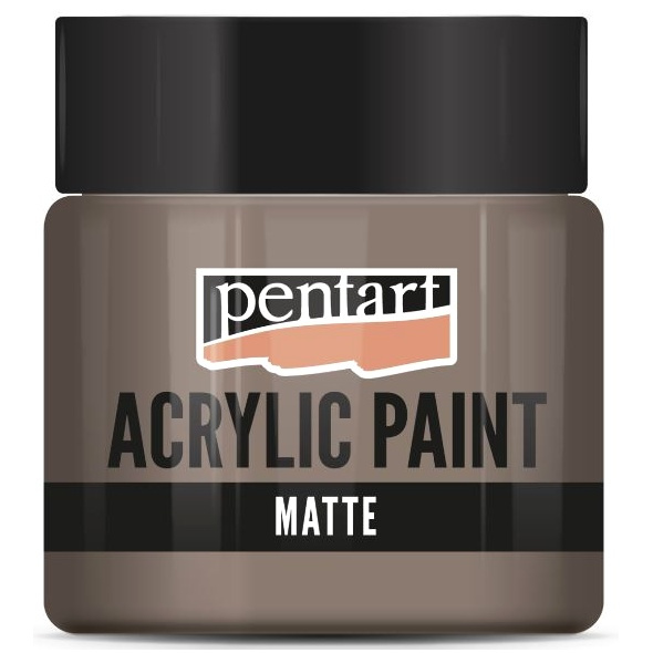 Pentart Akrylová barva matná PENTART 50 ml VINTAGE HNĚDÁ