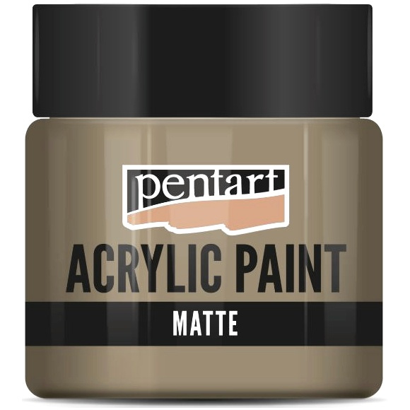 Pentart Akrylová barva matná PENTART 50 ml FALCON HNĚDÁ
