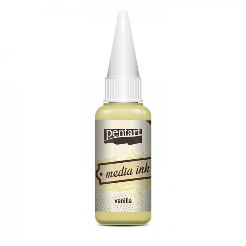 Pentart Alkoholový inkoust MEDIA INK PENTART 20 ml VANILKOVÁ