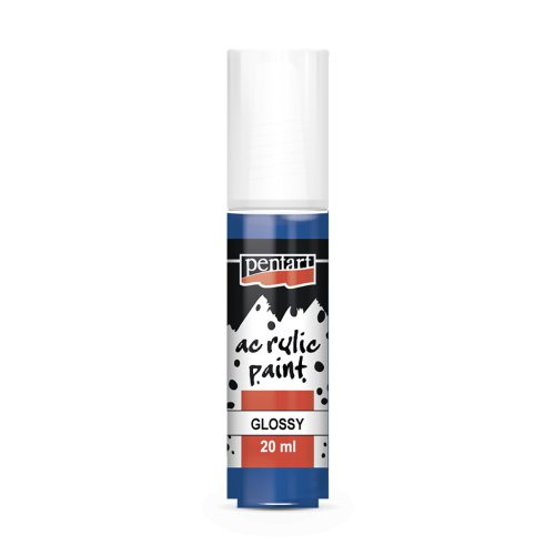 Pentart Akrylová barva lesklá PENTART 20 ml MODRÁ
