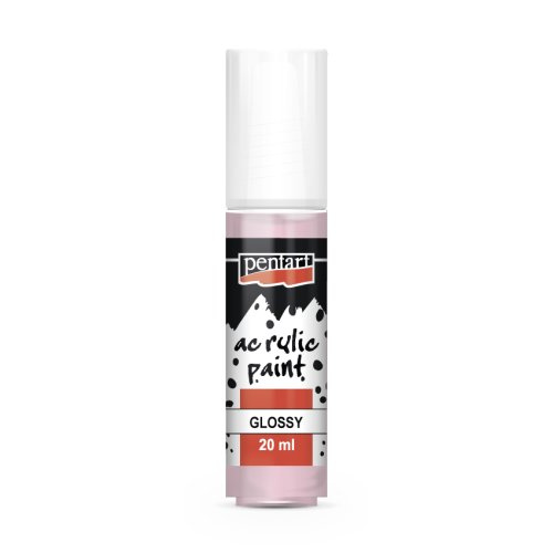 Pentart Akrylová barva lesklá PENTART 20 ml RŮŽOVÁ
