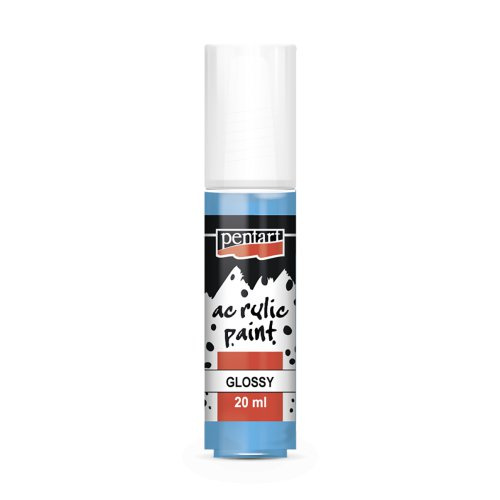 Pentart Akrylová barva lesklá PENTART 20 ml SVĚTLÁ MODRÁ