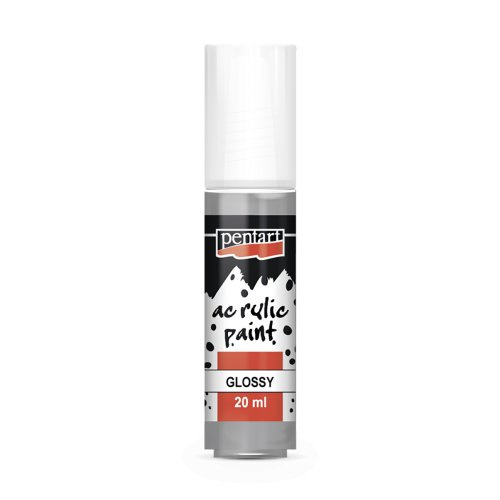 Pentart Akrylová barva lesklá PENTART 20 ml ŠEDÁ