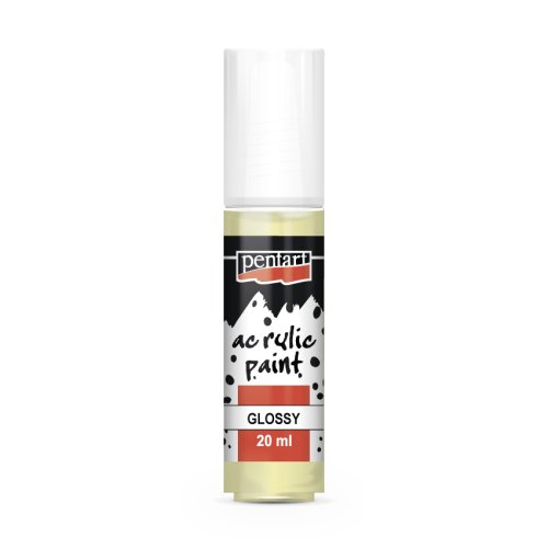 Pentart Akrylová barva lesklá PENTART 20 ml MÁSLOVÁ