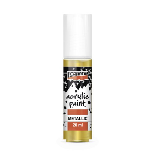 Pentart Akrylová barva metalická PENTART 20 ml ZLATÁ