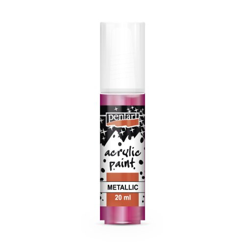 Pentart Akrylová barva metalická PENTART 50 ml MAGENTA