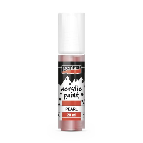 Pentart Akrylová barva perleťová PENTART 20 ml RŮŽOVÁ