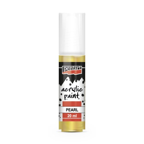 Pentart Akrylová barva perleťová PENTART 20 ml ŽLUTÁ