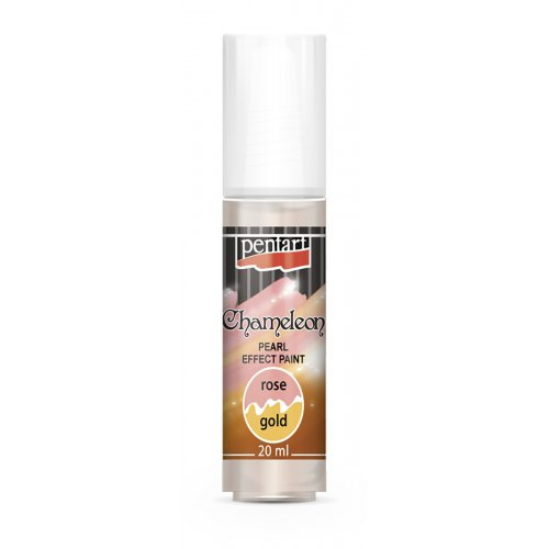 Pentart Chameleon perleťová akrylová barva PENTART 20 ml RŮŽOVÁ-ZLATÁ