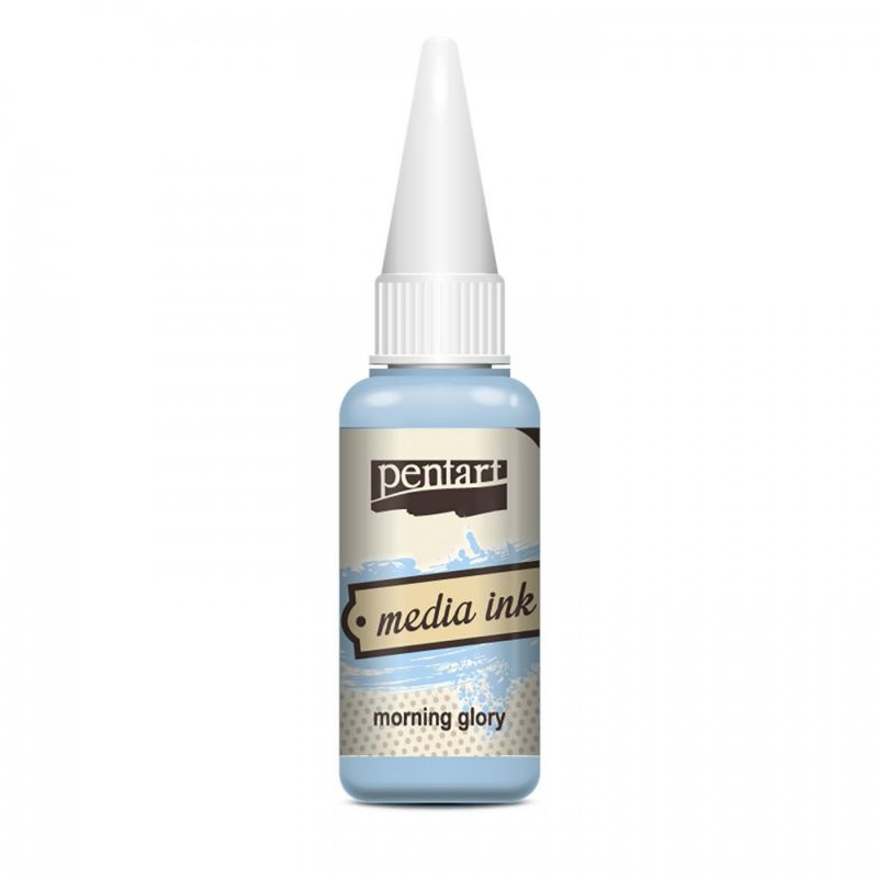 Pentart Alkoholový inkoust MEDIA INK PENTART 20 ml RANNÍ MODRÁ