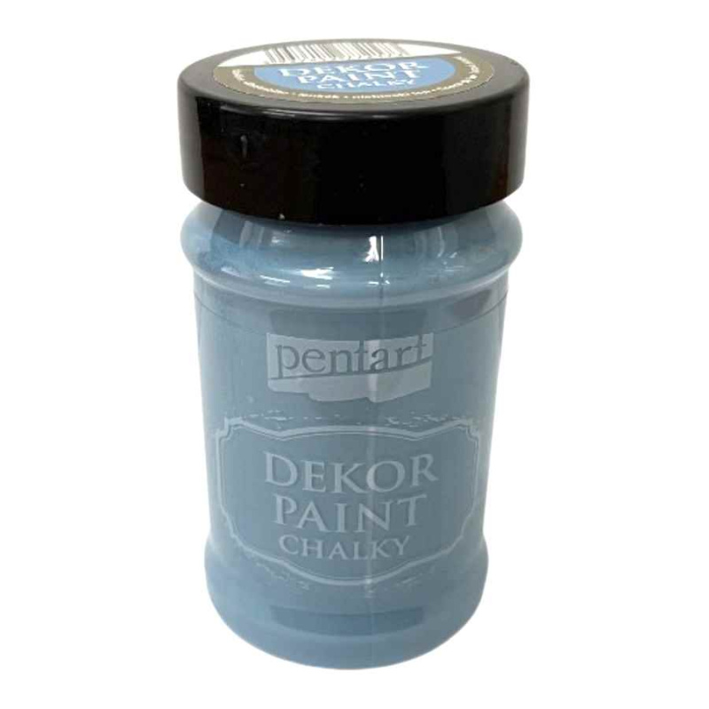 Pentart Křídová a dekorační barva PENTART 100 ml LEN MODRÁ