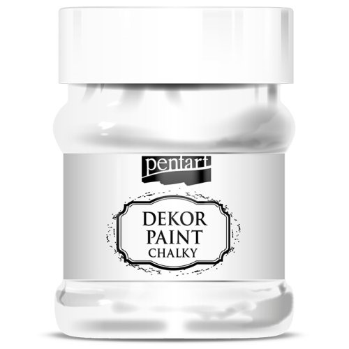 Pentart Křídová a dekorační barva PENTART 230 ml BÍLÁ