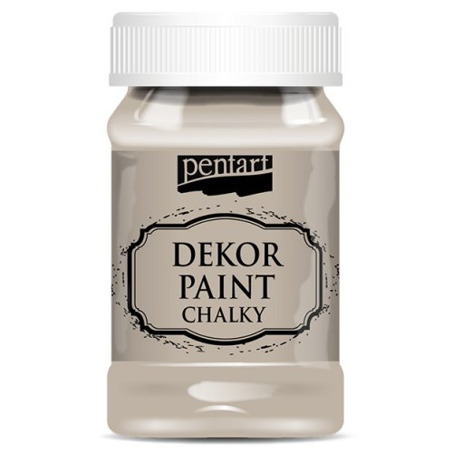 Pentart Křídová a dekorační barva PENTART 100 ml MANDLOVÁ HNĚDÁ