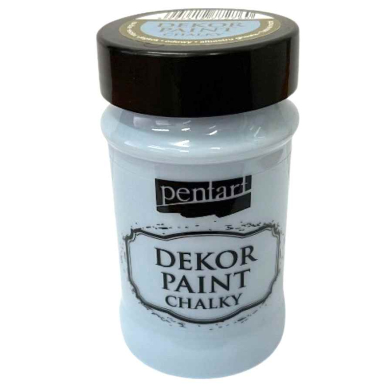 Pentart Křídová a dekorační barva PENTART 100 ml LEDOVÁ MODRÁ