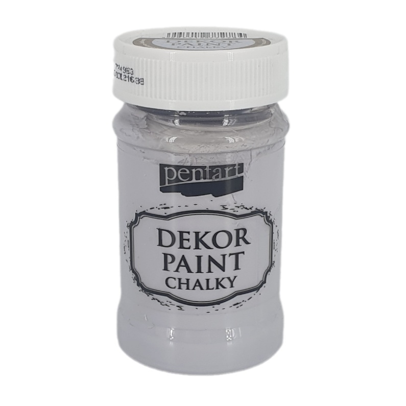 Pentart Křídová a dekorační barva PENTART 100 ml HOLUBÍ ŠEDÁ