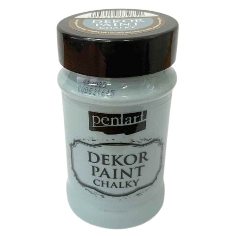 Pentart Křídová a dekorační barva PENTART 100 ml COUNTRY MODRÁ