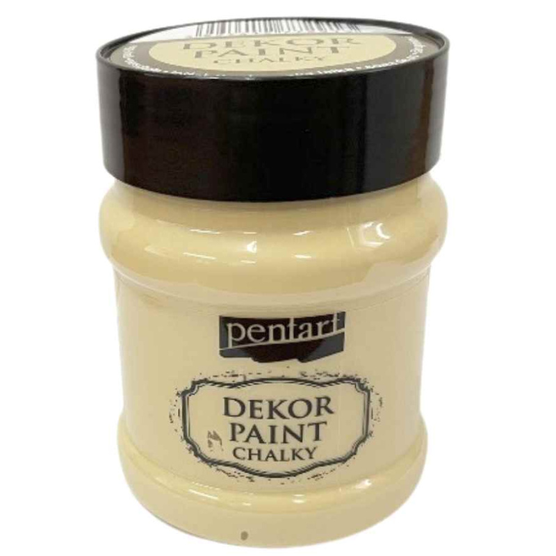 Pentart Křídová a dekorační barva PENTART 230 ml SKOŘÁPKA BÍLÁ