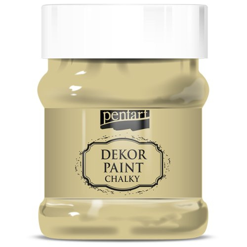 Pentart Křídová a dekorační barva PENTART 230 ml SKOŘÁPKA BÍLÁ
