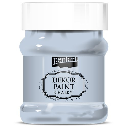 Pentart Křídová a dekorační barva PENTART 230 ml LEDOVÁ MODRÁ