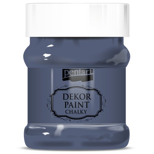 Pentart Křídová a dekorační barva PENTART 230 ml INDIGO MODRÁ