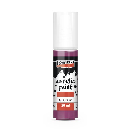 Pentart Akrylová barva lesklá PENTART 20 ml TMAVÁ PURPUROVÁ