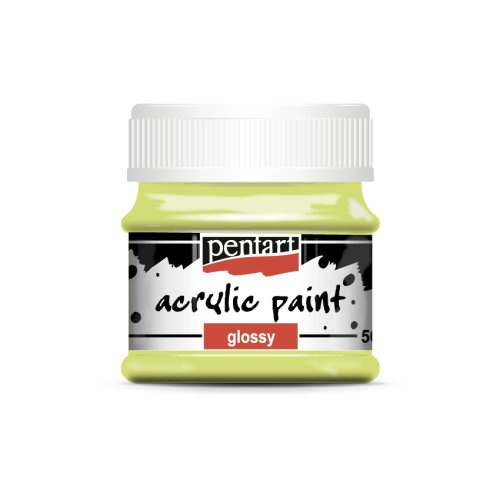 Pentart Akrylová barva lesklá PENTART 50 ml LIMETKA ZELENÁ
