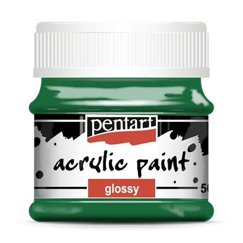 Pentart Akrylová barva lesklá PENTART 50 ml ZELENÁ