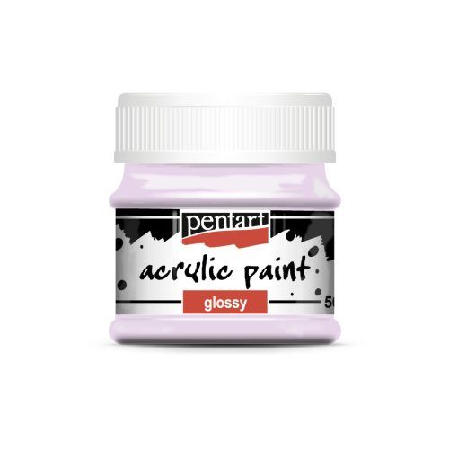 Pentart Akrylová barva lesklá PENTART 50 ml PASTELOVÁ FIALOVÁ