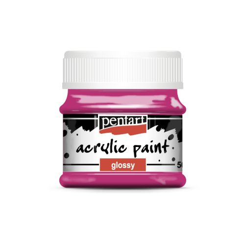 Pentart Akrylová barva lesklá PENTART 50 ml MAGENTA